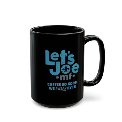 15 oz Black Mug - Image 5