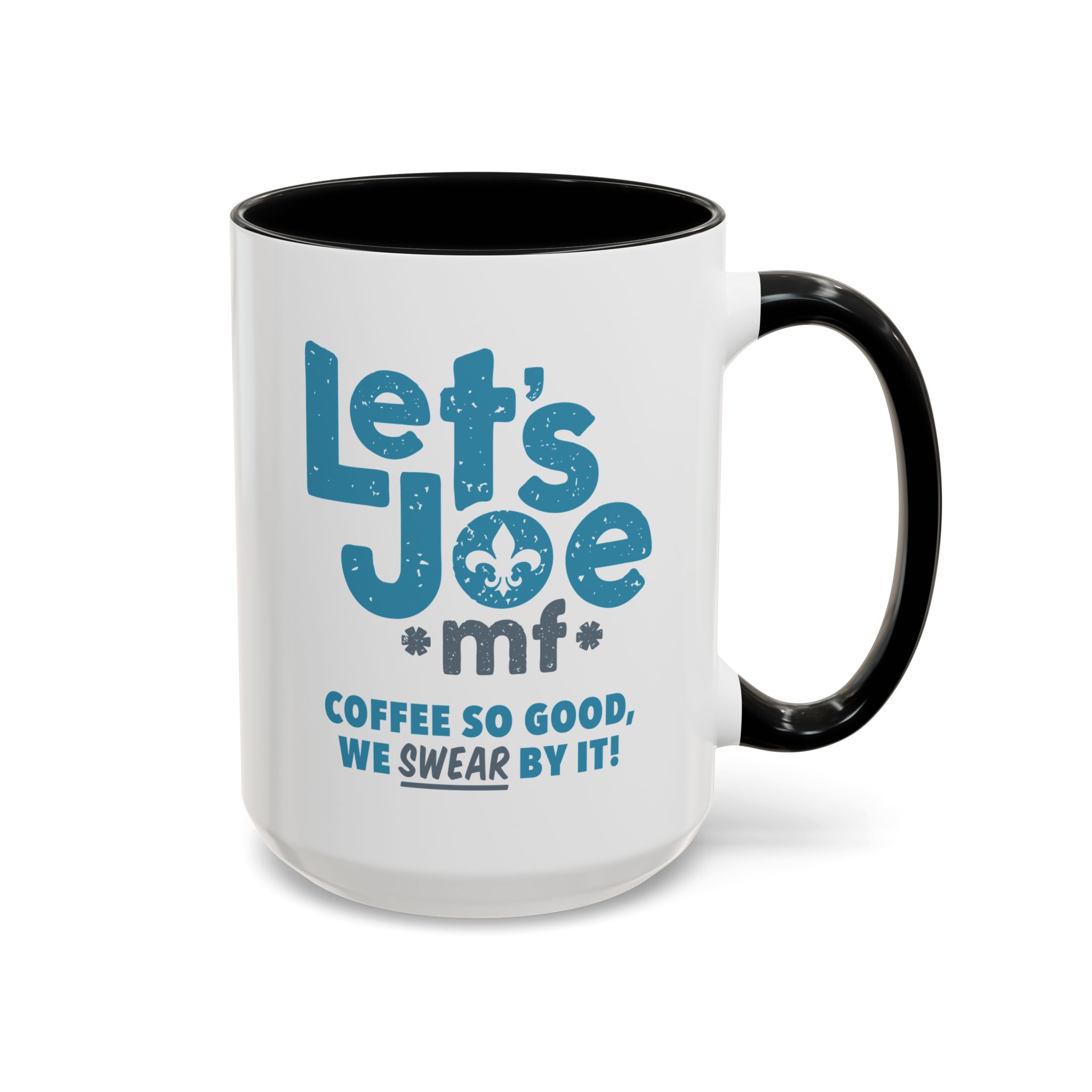 15 oz Two Tone Mug - Let's Joe : Let's Joe