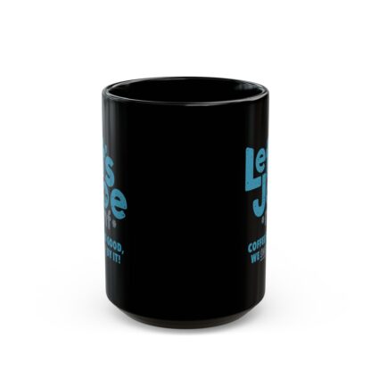 15 oz Black Mug - Image 2