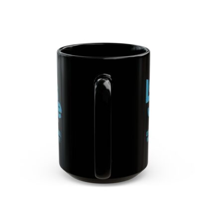 15 oz Black Mug - Image 4